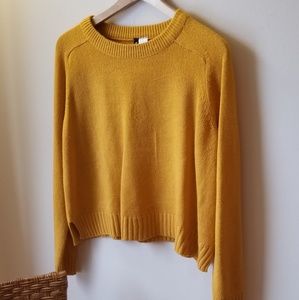 Mustard yellow sweater